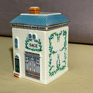 Lenox Village spice jar